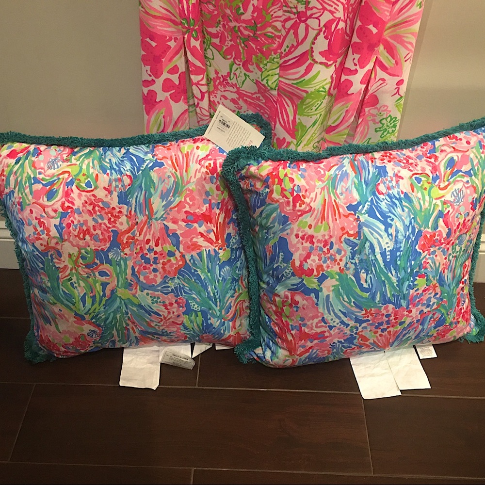 Lilly Pulitzer x Pottery Barn Outdoor Pillows